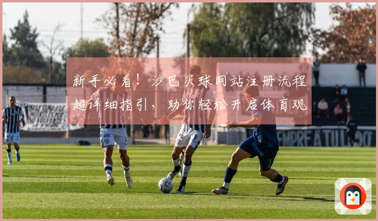 新手必看！沙巴买球网站注册流程超详细指引，助你轻松开启体育观赛体验